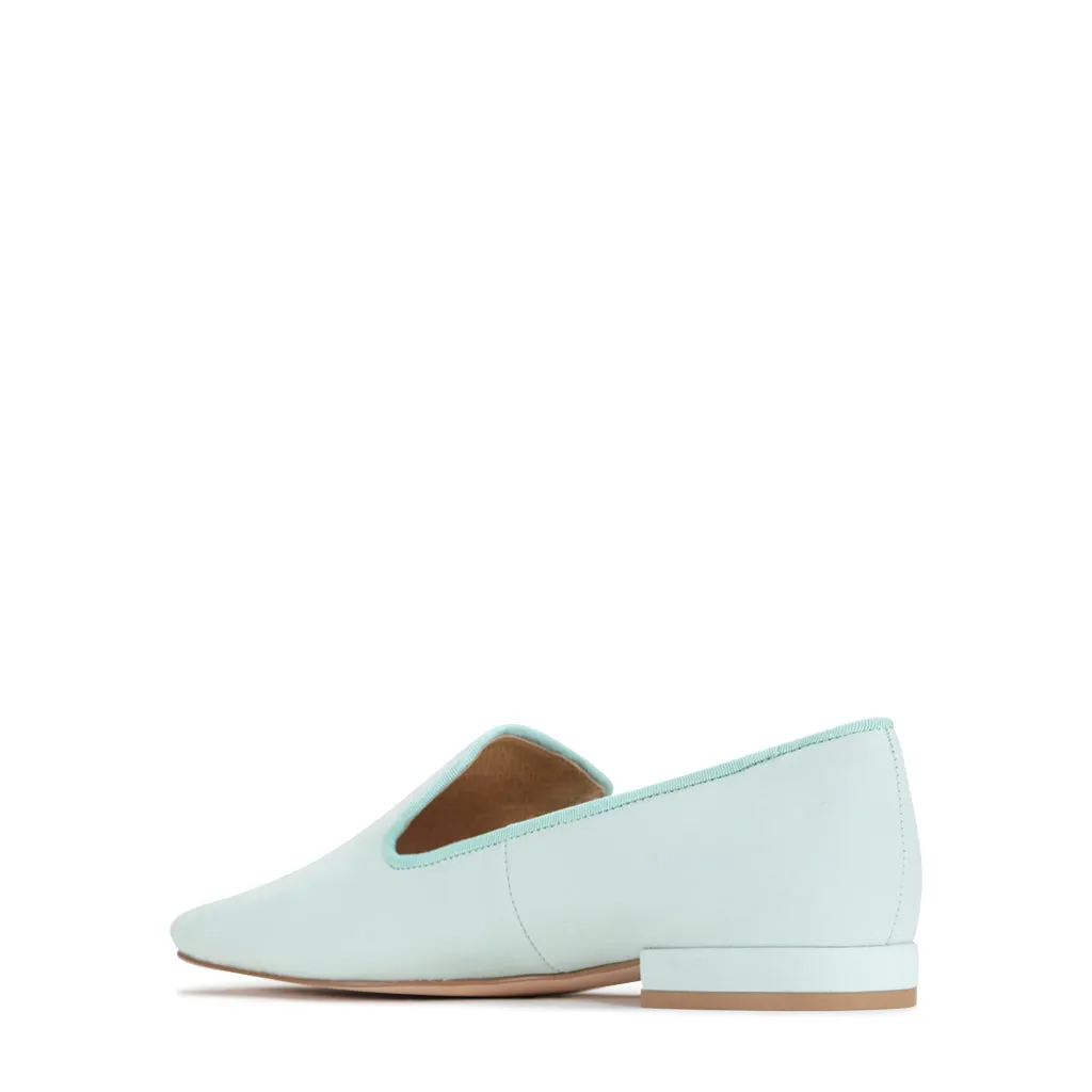 RAFE SQUARE TOE LOAFER LEATHER
