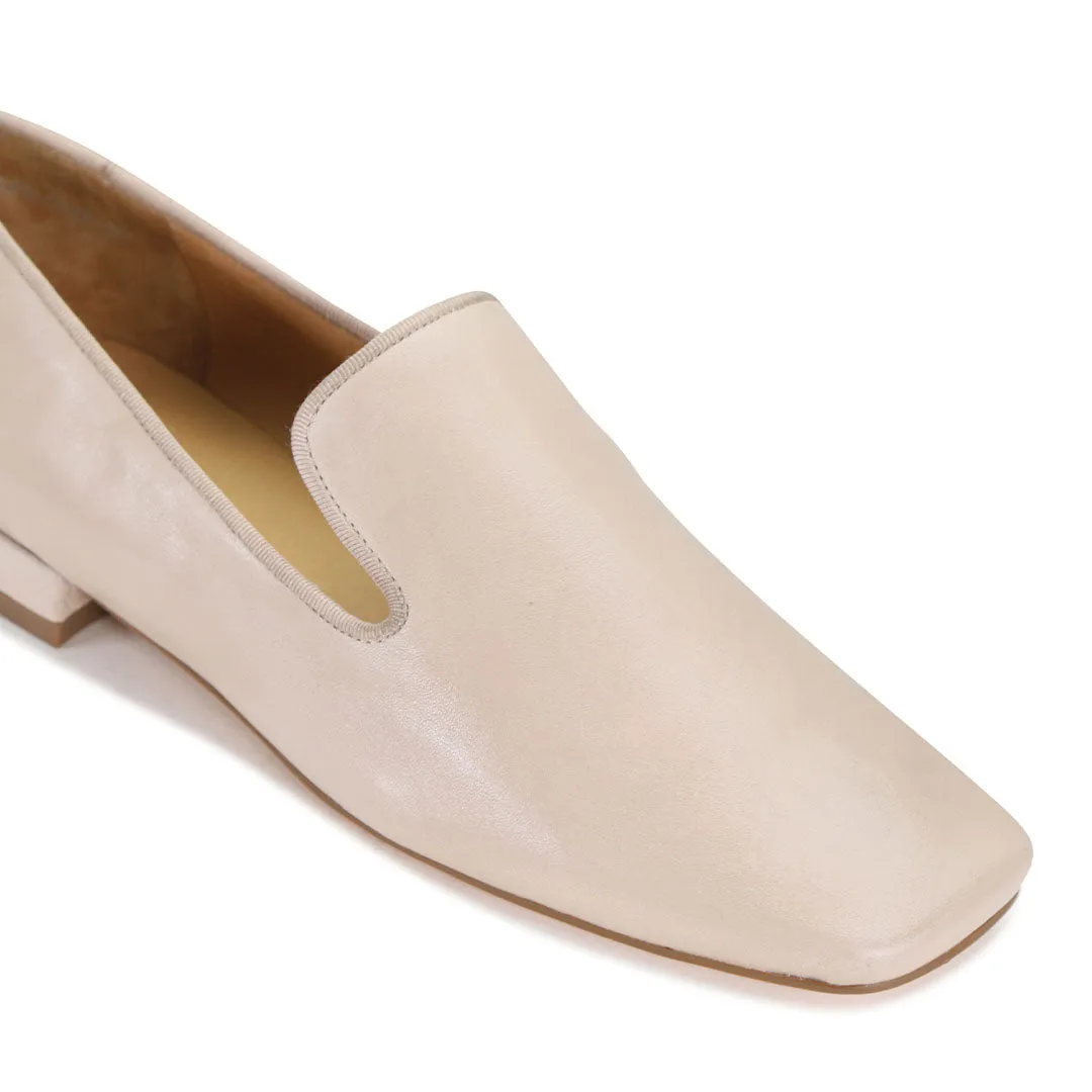 RAFE SQUARE TOE LOAFER LEATHER
