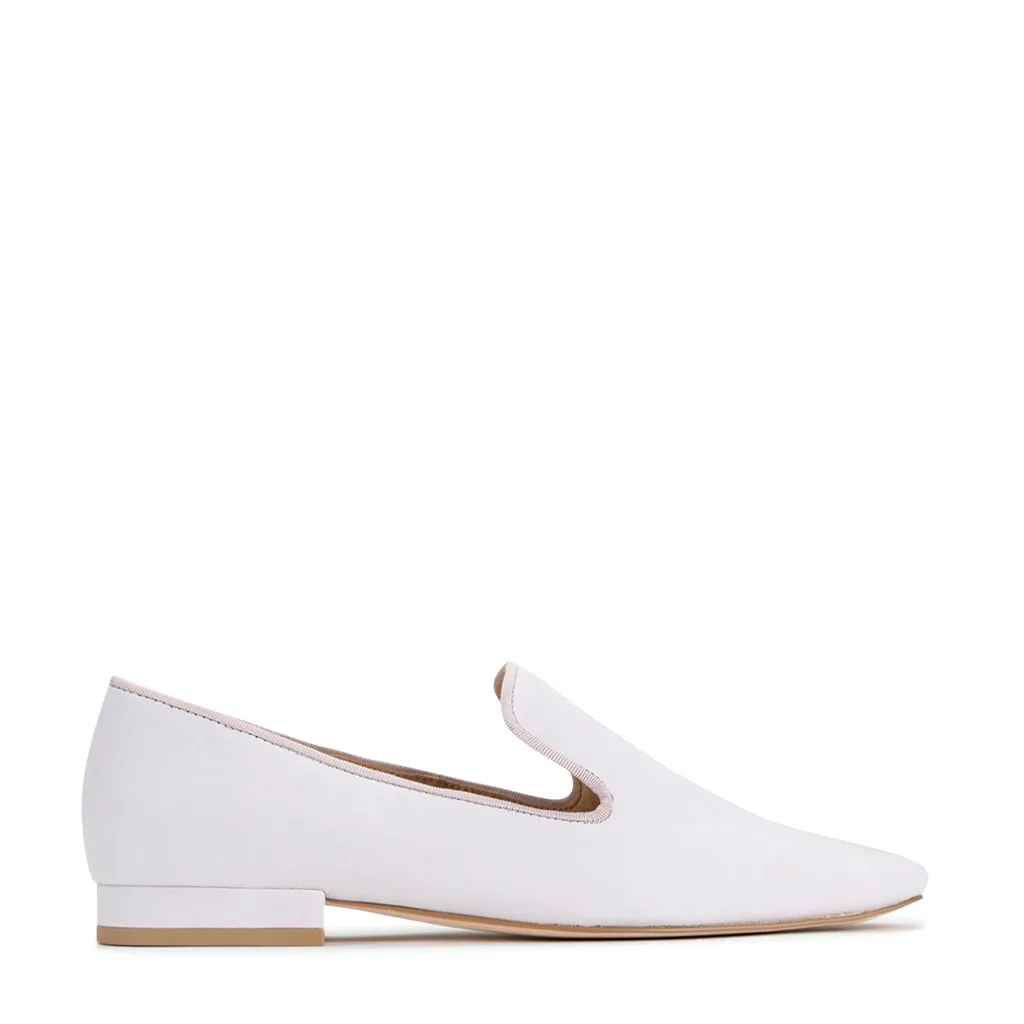 RAFE SQUARE TOE LOAFER LEATHER