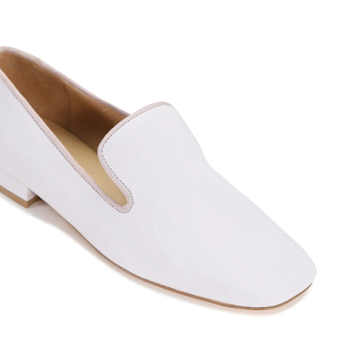 RAFE SQUARE TOE LOAFER LEATHER