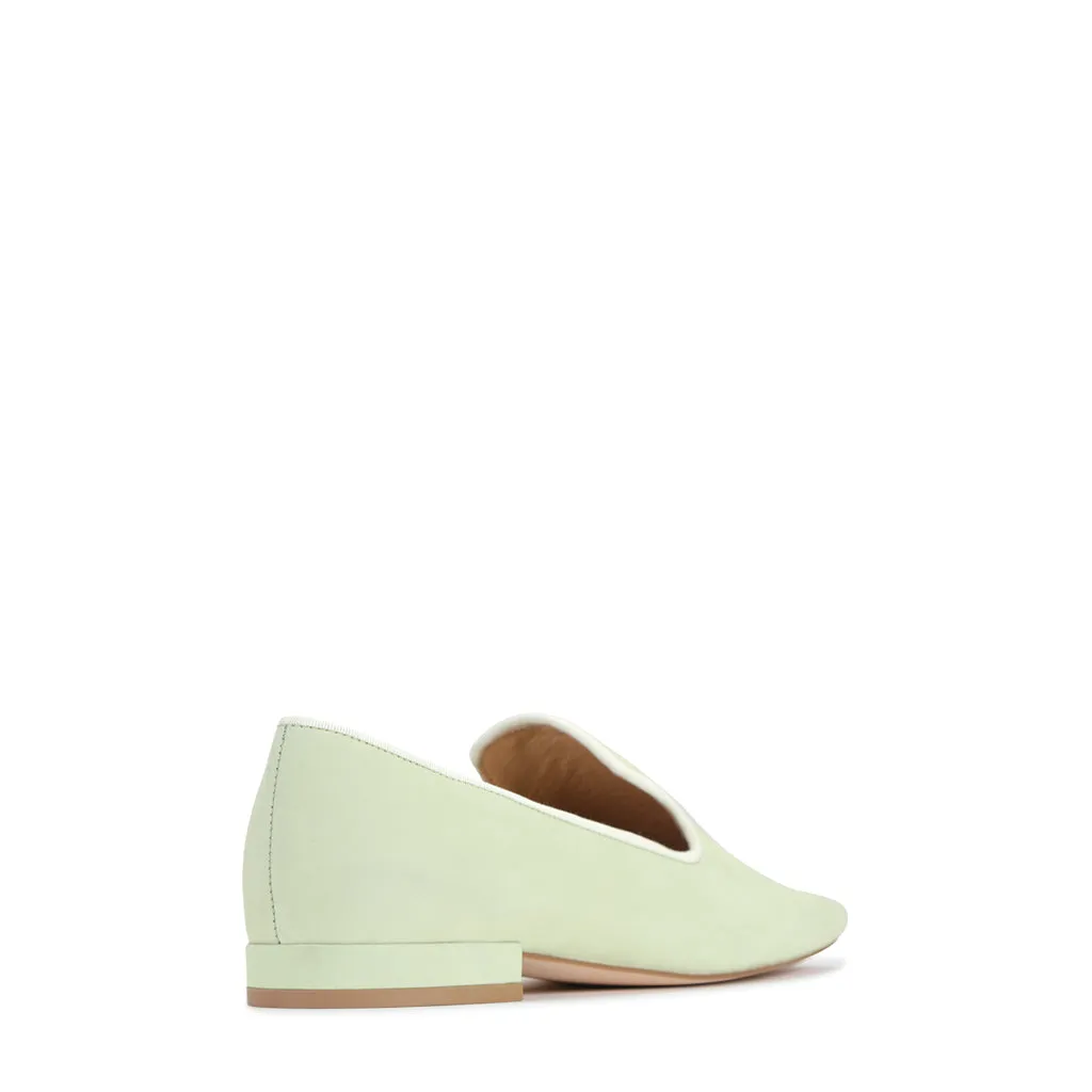 RAFE SQUARE TOE LOAFER LEATHER