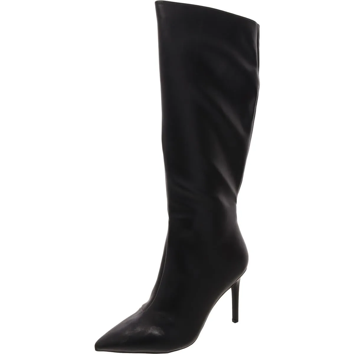RAJEL Womens Zipper Manmade Knee-High Boots
