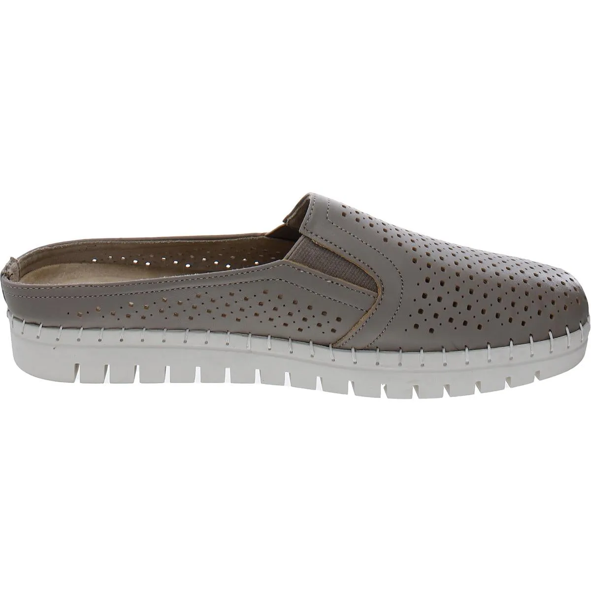 Refresh Womens Leather Slip-On Mules
