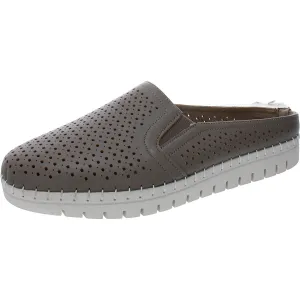 Refresh Womens Leather Slip-On Mules