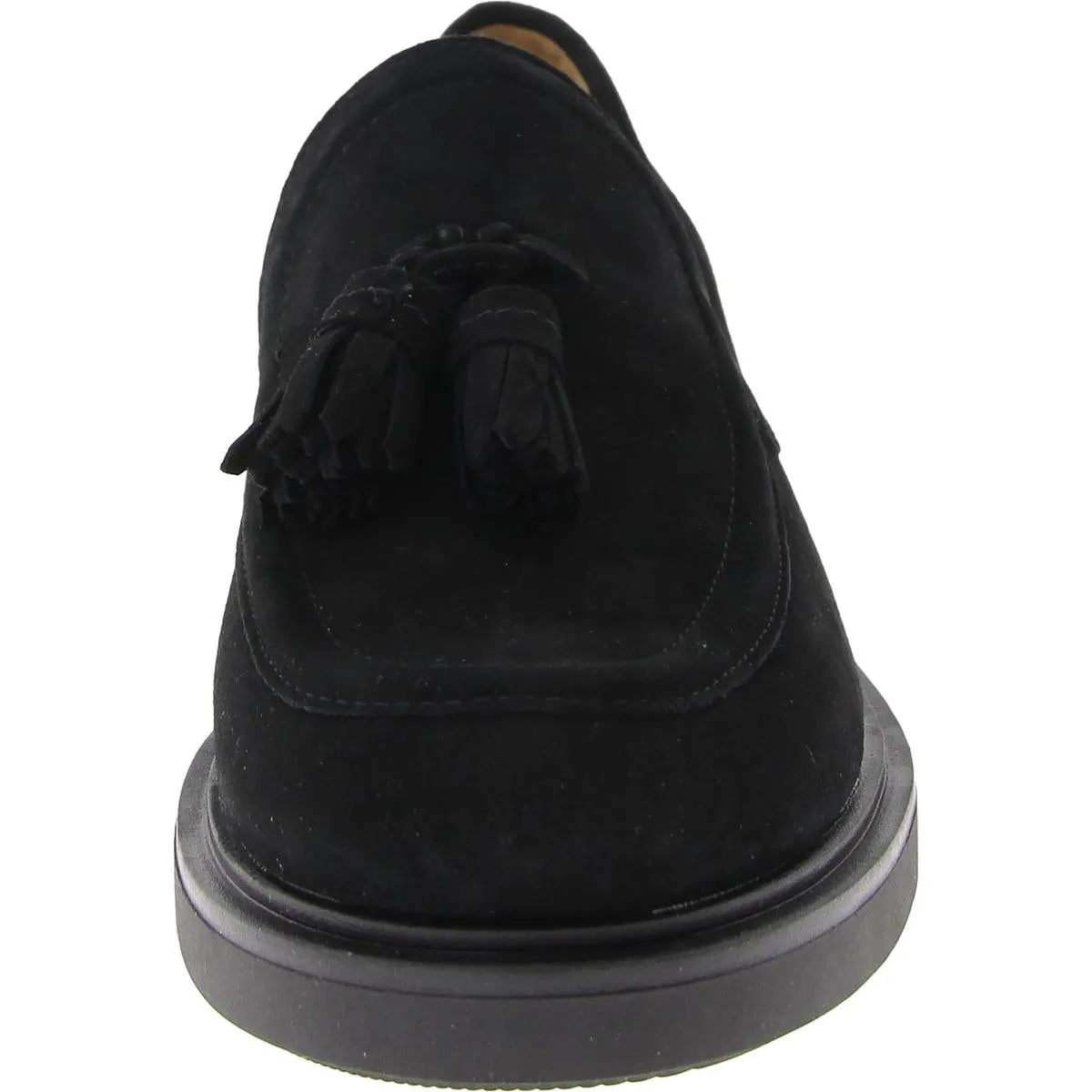 Roker Womens Suede Block Heel Loafers