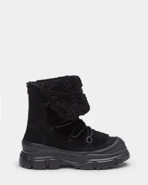 ROKI WOMEN'S WINTER BOOTS WITH FAUX SHEARLING