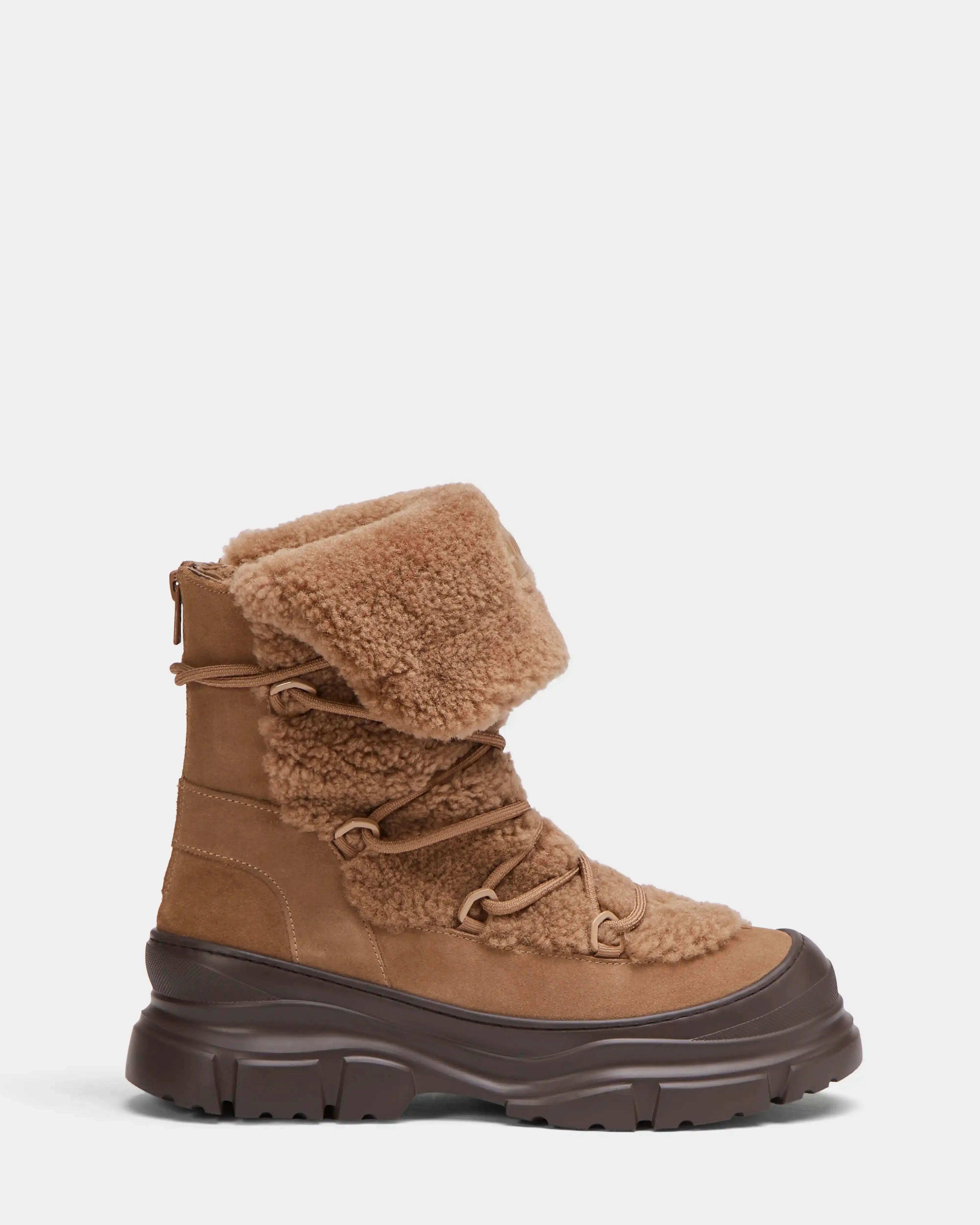 ROKI WOMEN'S WINTER BOOTS WITH FAUX SHEARLING