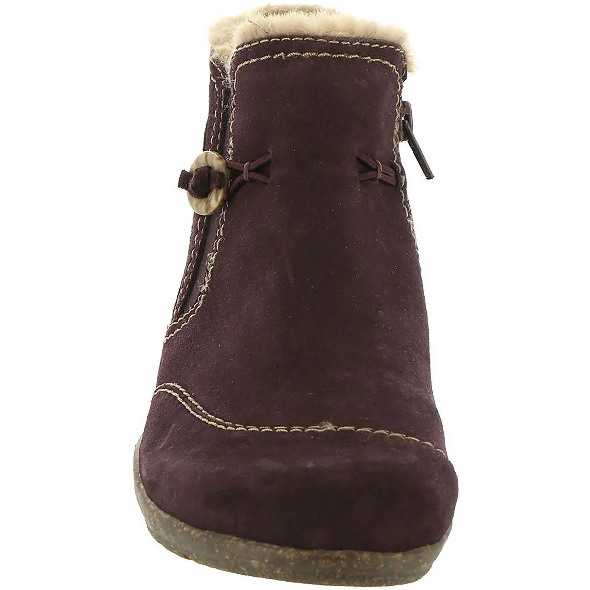 Roseville Aster Womens Zipper Round Toe Ankle Boots