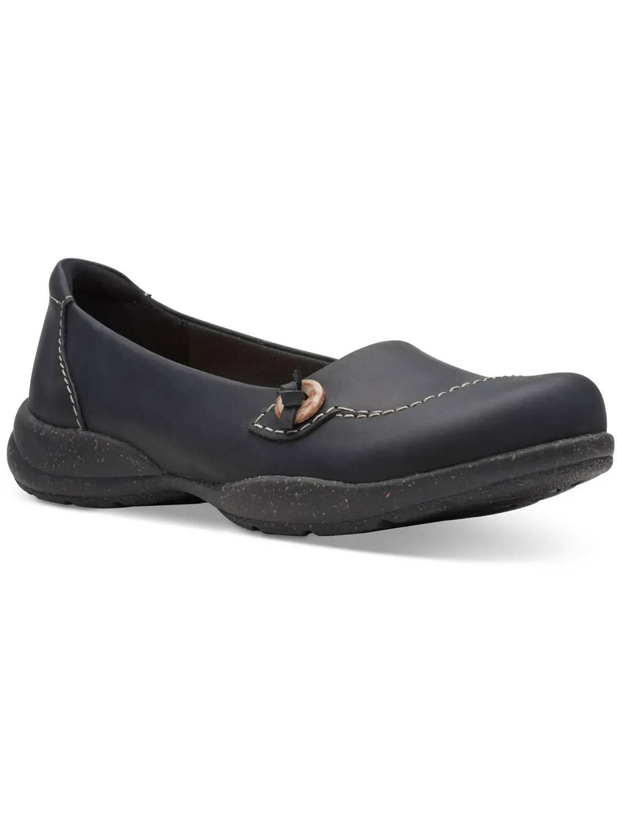 Roseville Sky Womens Button Slip-On Loafers