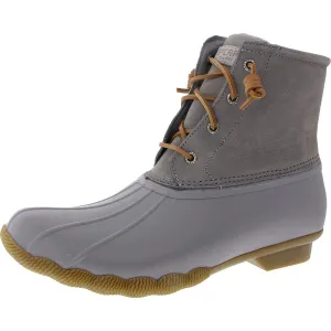 Salt Water  Womens Water Resistant Leather Winter & Snow Boots