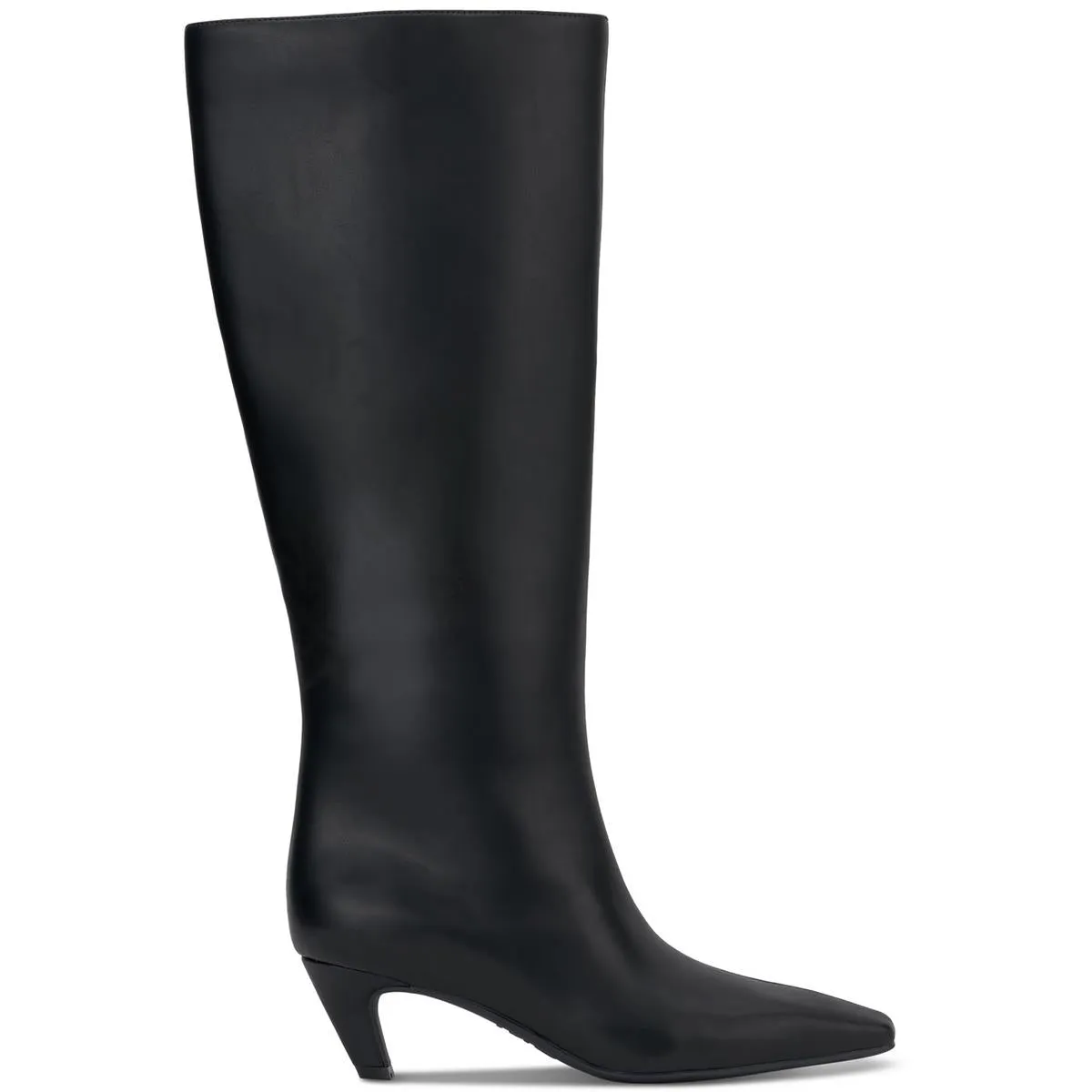 Sameya Womens Zipper Man Made Mid-Calf Boots