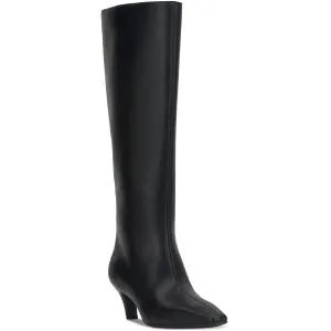 Sameya Womens Zipper Man Made Mid-Calf Boots