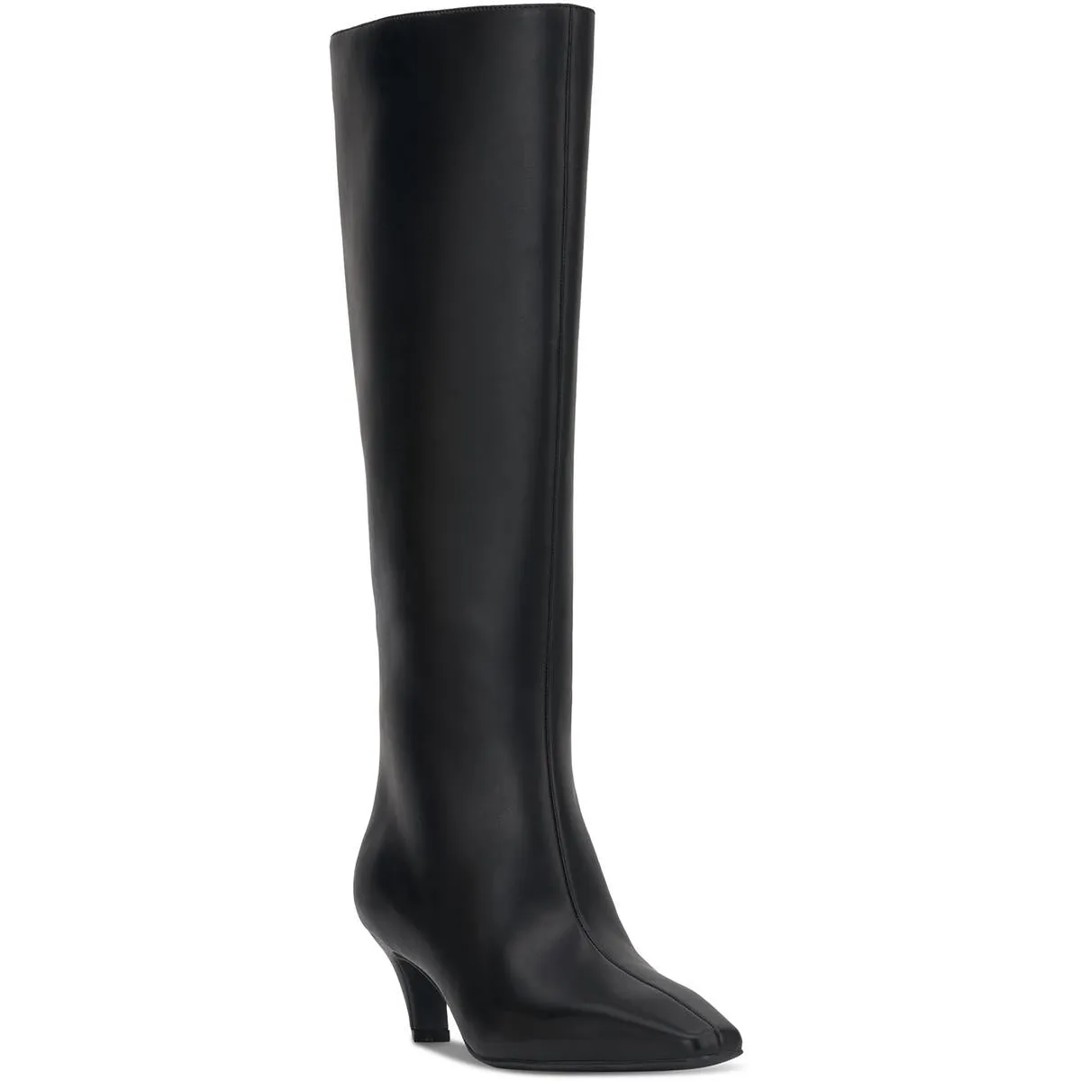 Sameya Womens Zipper Man Made Mid-Calf Boots