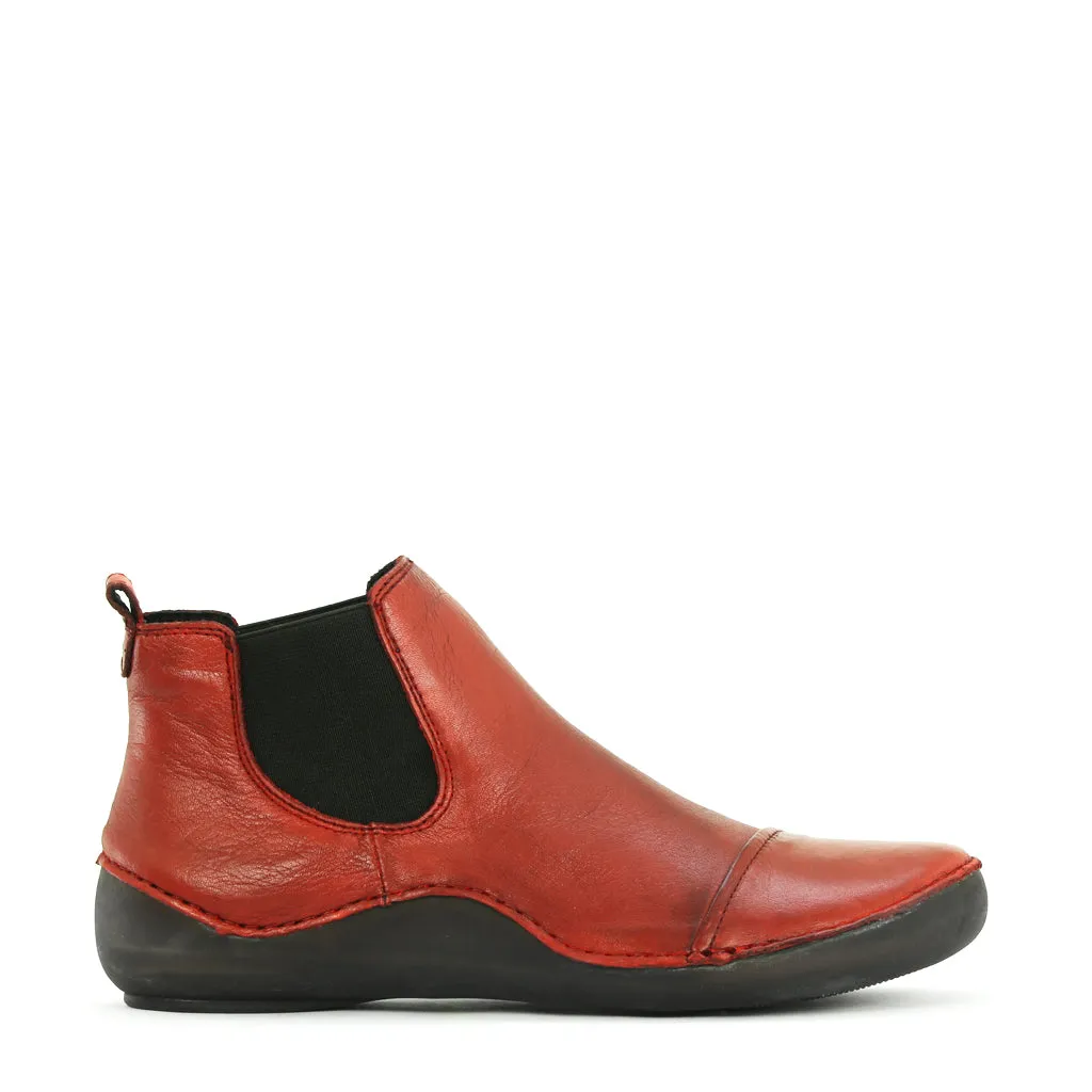 Samsia Flat Ankle Boots