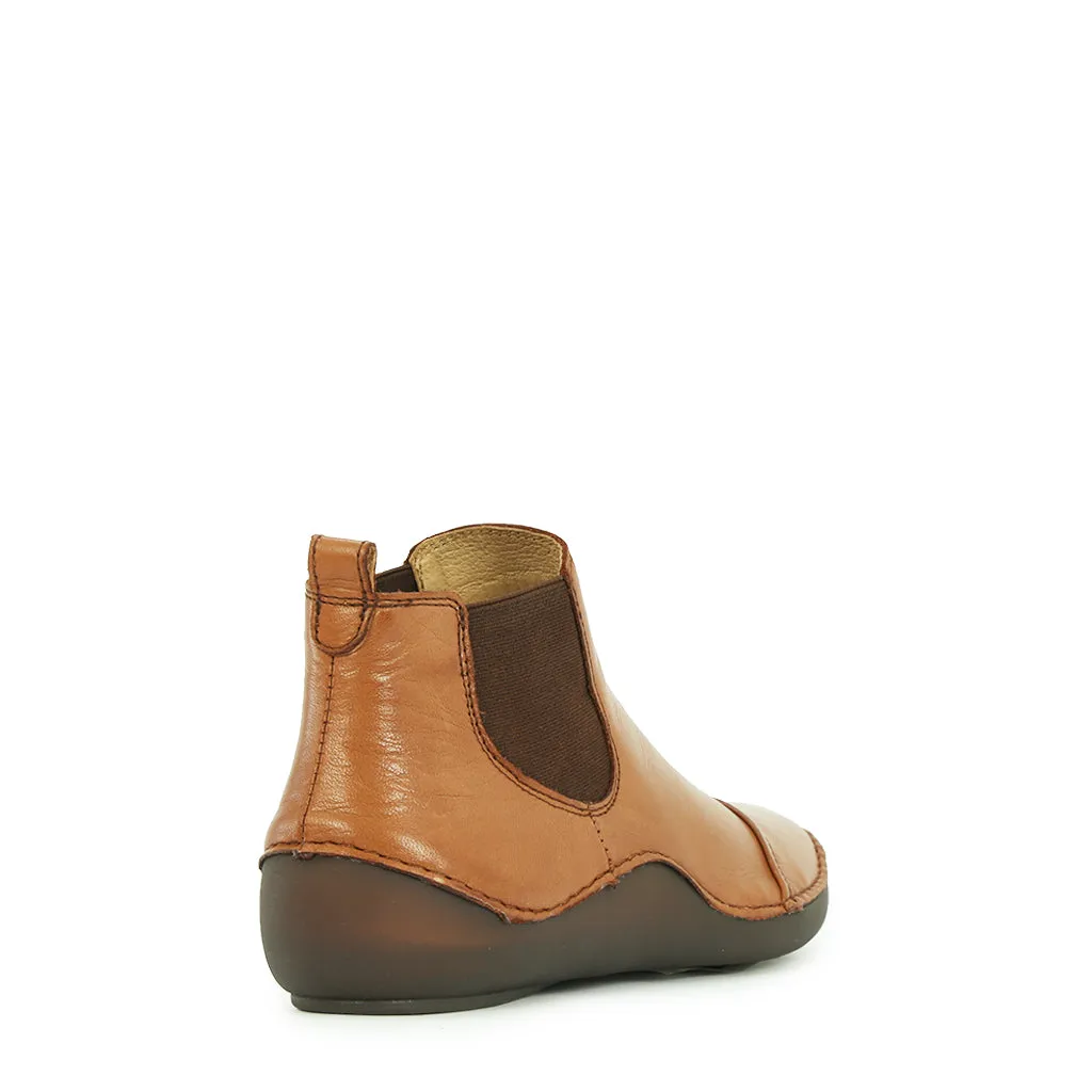 Samsia Flat Ankle Boots