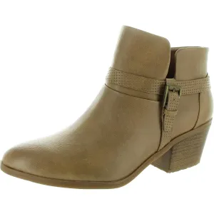 Santos Womens Zipper Man Made Ankle Boots