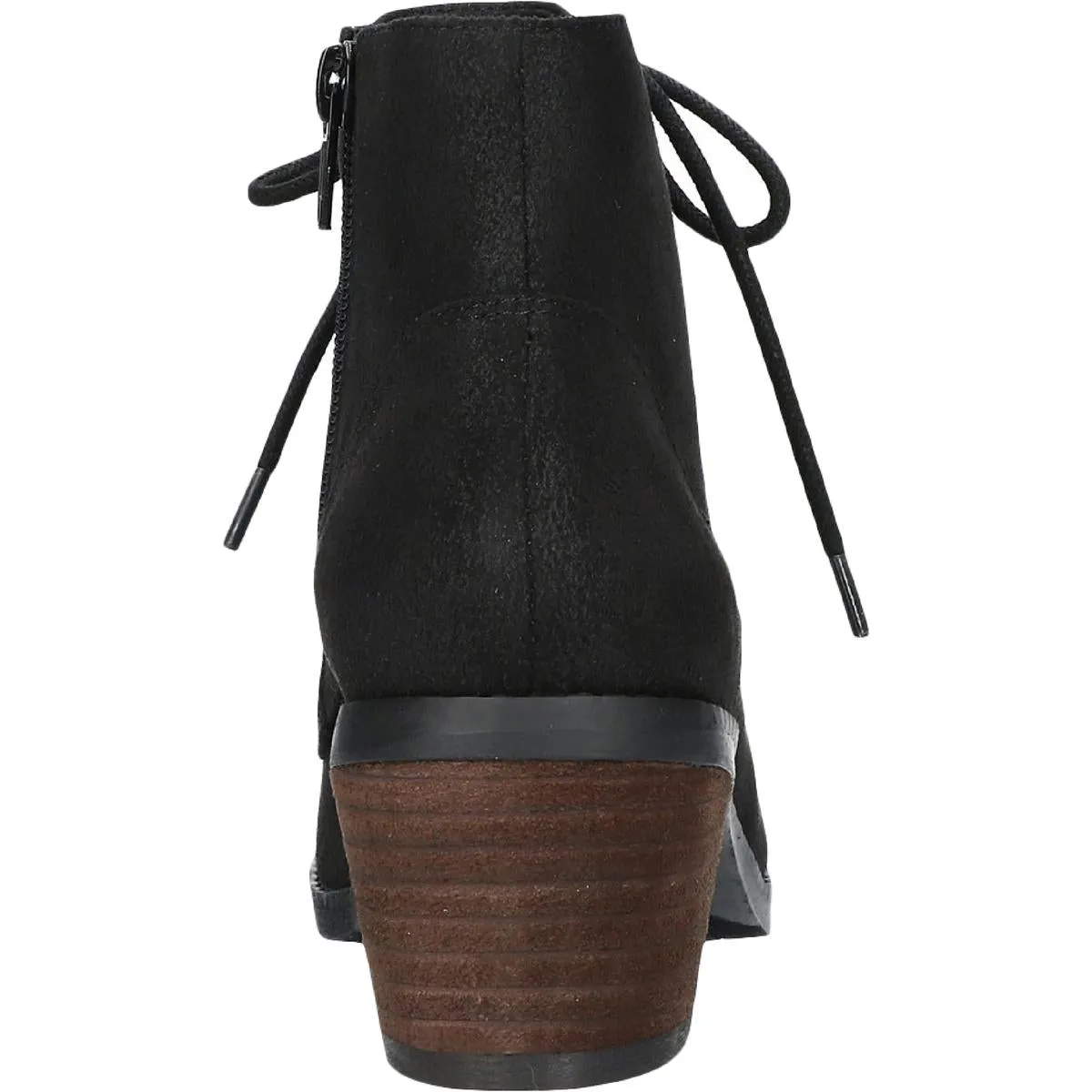 Sarina Womens Padded Insole Ankle Combat & Lace-up Boots
