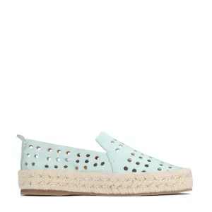SEA LEATHER ESPADRILLE SNEAKER