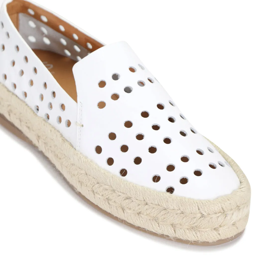 SEA LEATHER ESPADRILLE SNEAKER