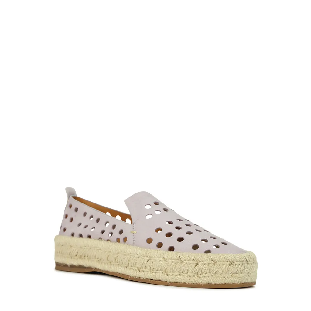 SEA LEATHER ESPADRILLE SNEAKER