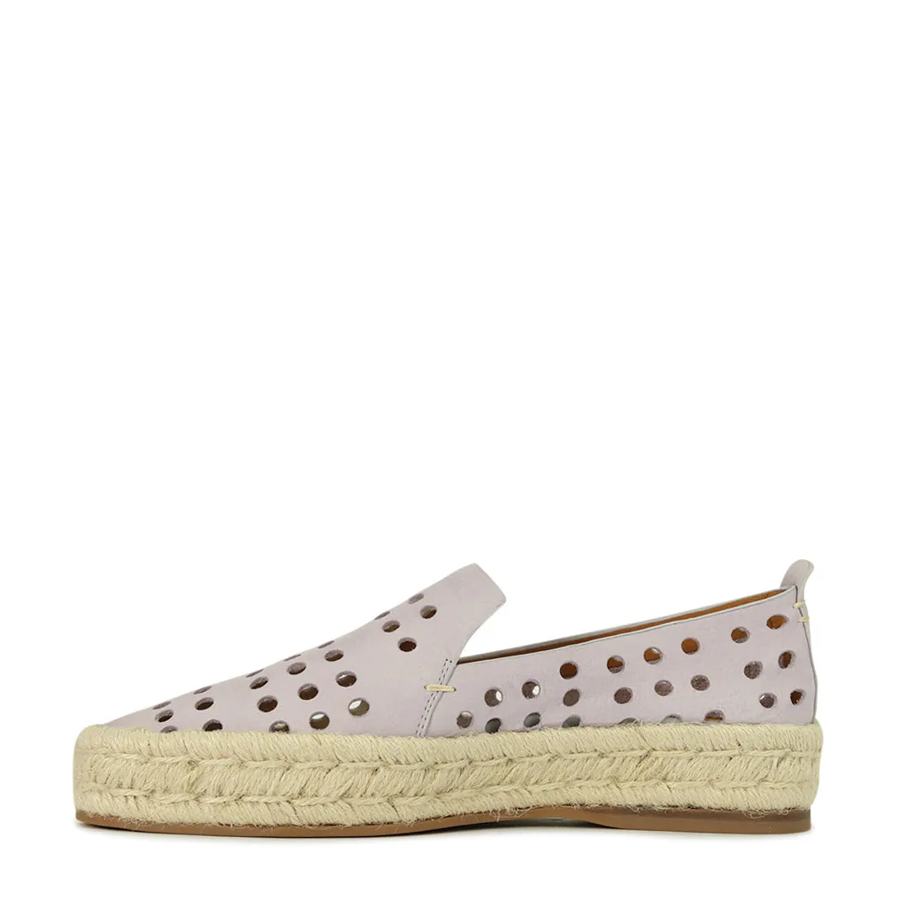 SEA LEATHER ESPADRILLE SNEAKER