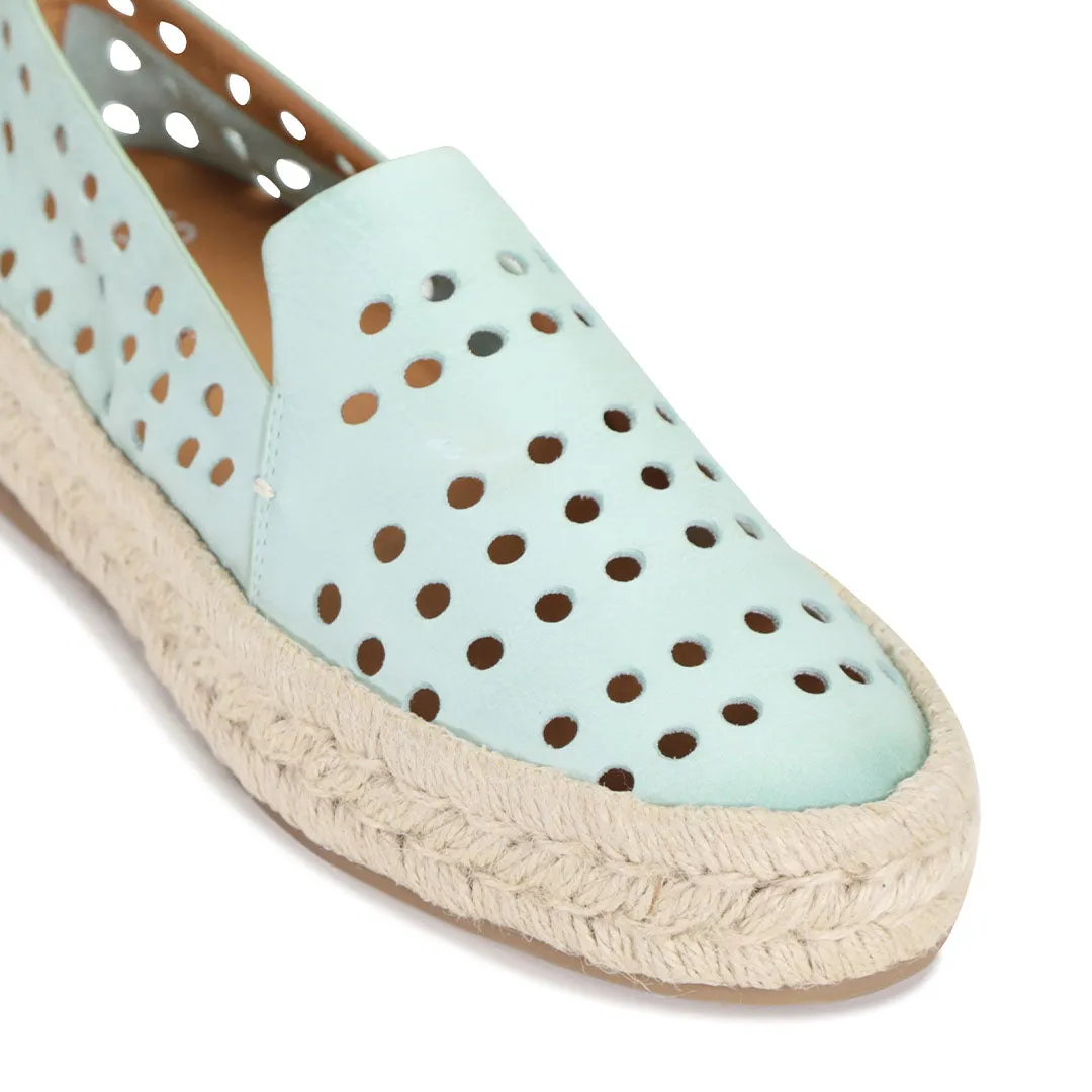 SEA LEATHER ESPADRILLE SNEAKER