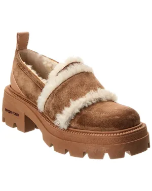 Sergio Rossi Suede Loafer