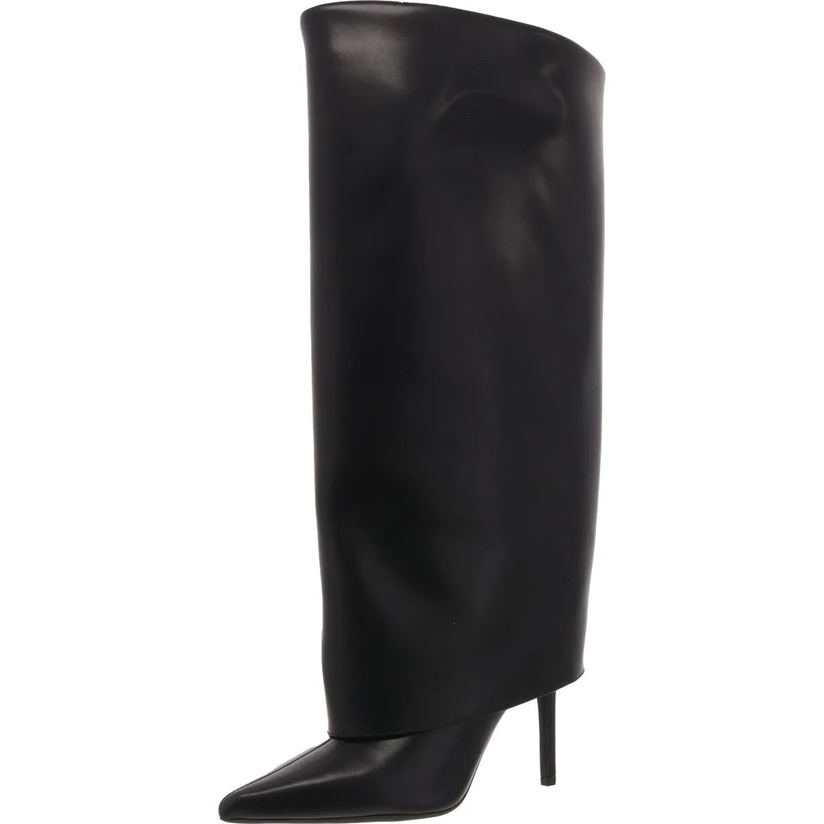 Skylar Womens Covered Heel Man Made Mid-Calf Boots