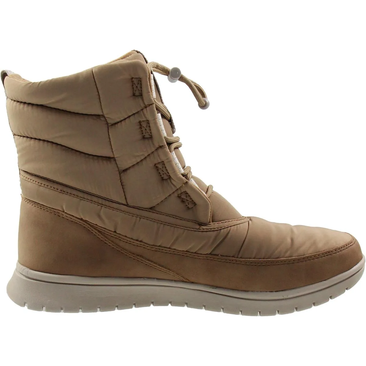 SOLACE Womens Lace-Up Manmade Winter & Snow Boots