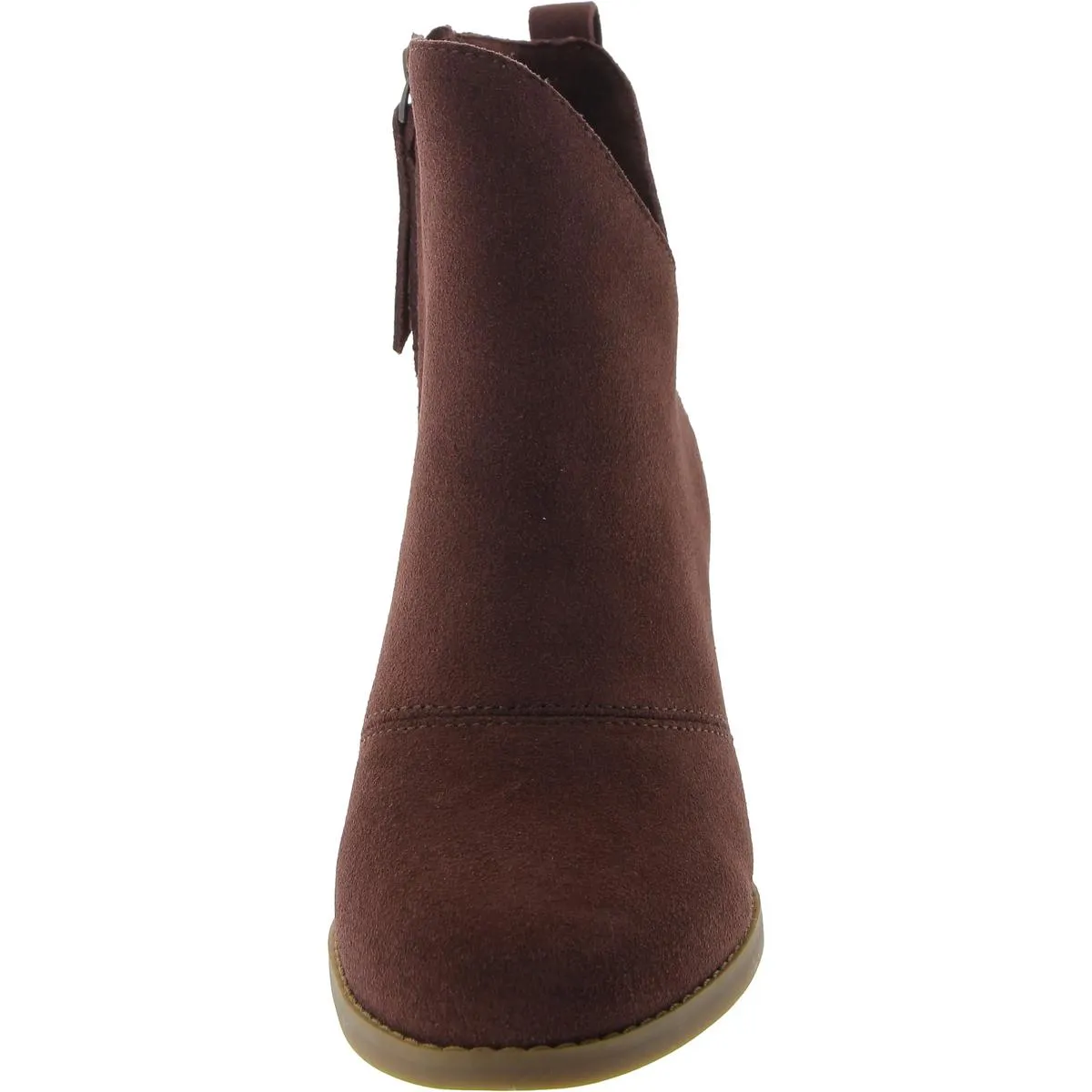 Sutton Womens Suede Wedge Ankle Boots