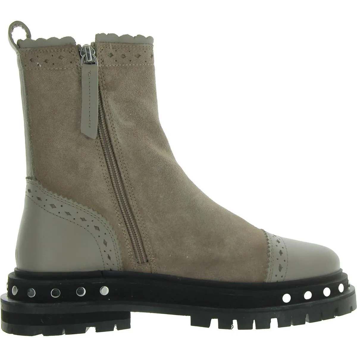TATE BOOT Womens Leather Round toe Chelsea Boots