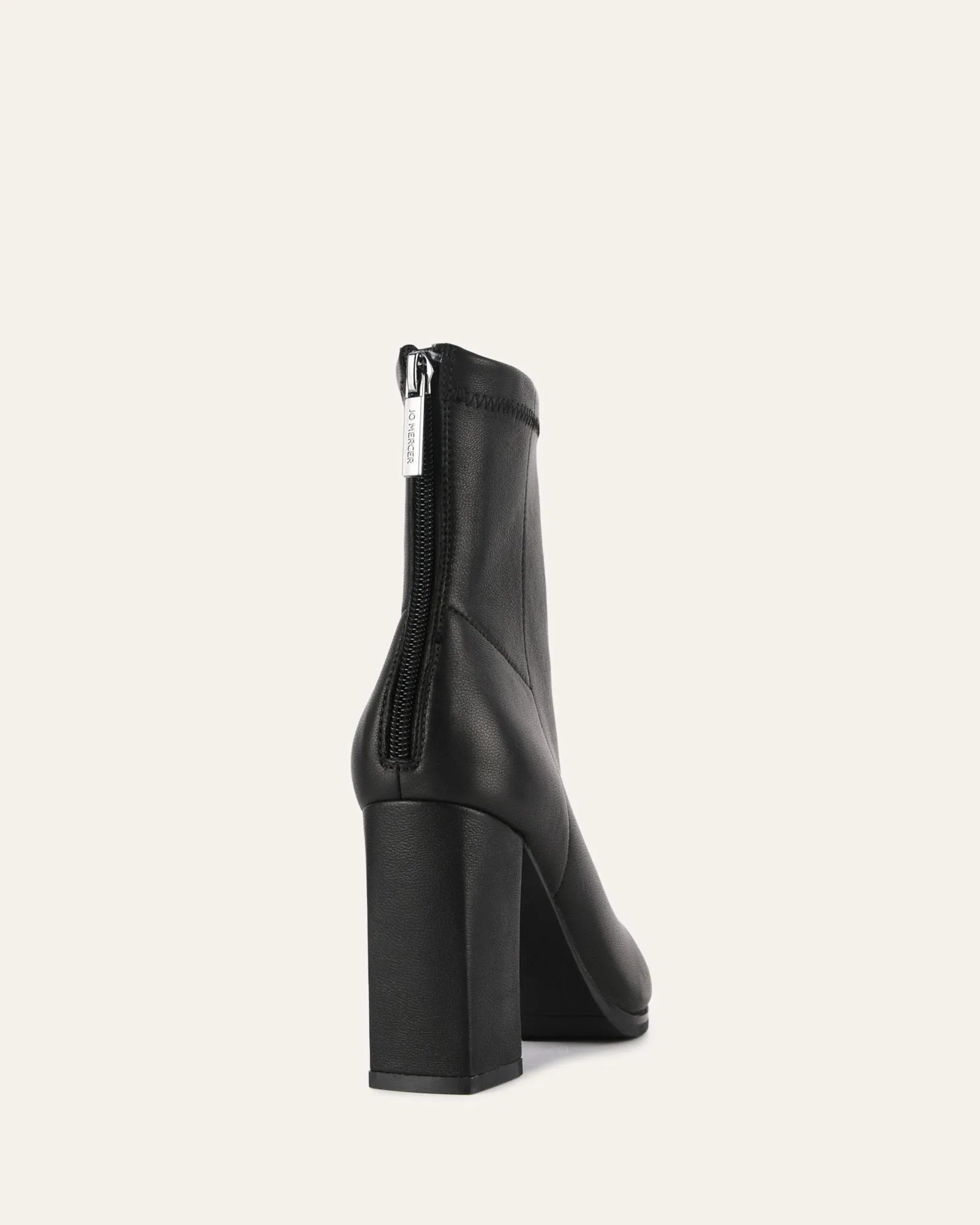 TEO HIGH ANKLE BOOTS BLACK LEATHER