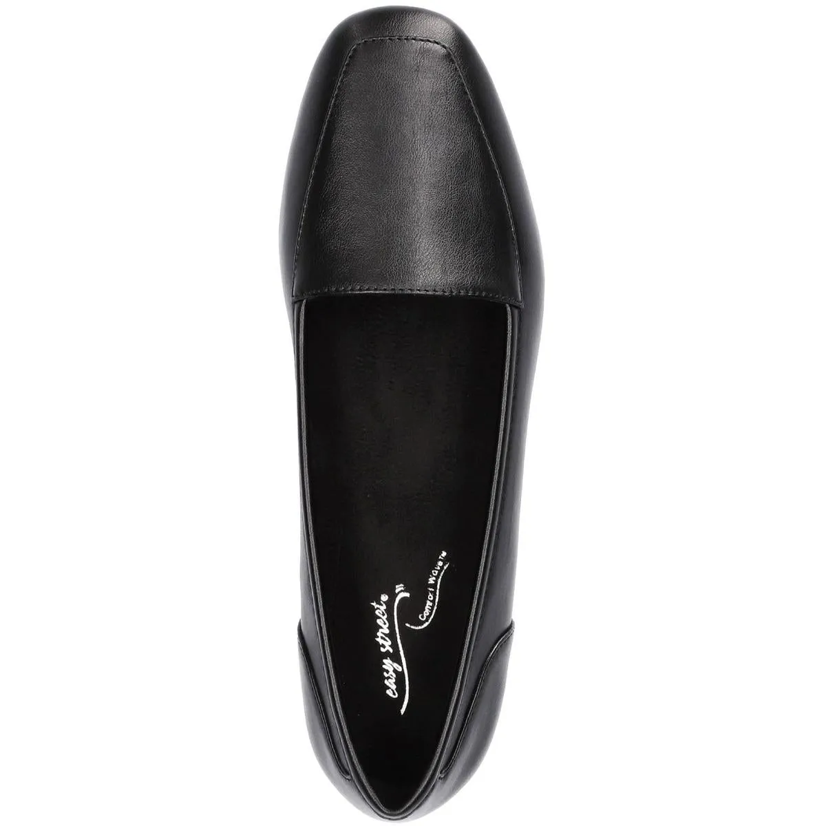 THRILL Womens Slip On Square Toe Loafers