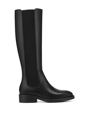 Tia Black Leather