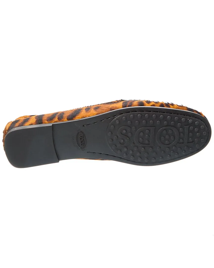 TODs City Gommino Haircalf & Leather Loafer