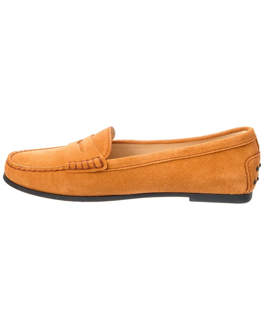 TODs City Gommino Suede Loafer