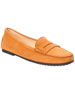 TODs City Gommino Suede Loafer