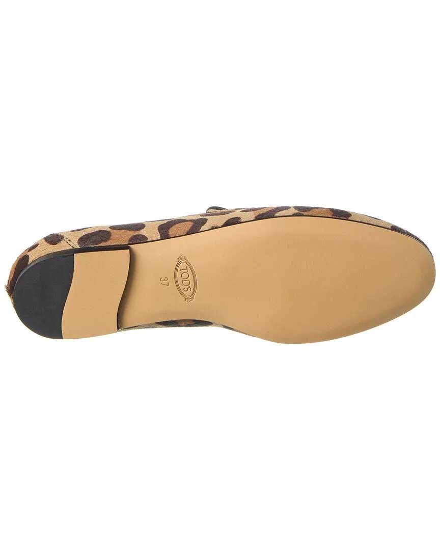 TODs Cuoio Haircalf Loafer