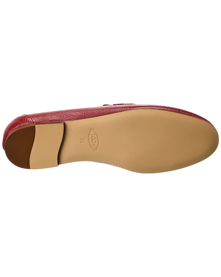 TODs Cuoio Leather Loafer