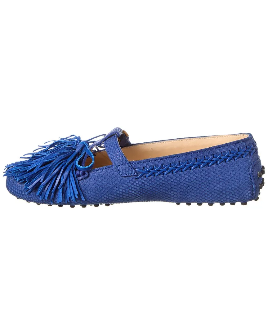 TODs Gommino T-Ring Leather Loafer