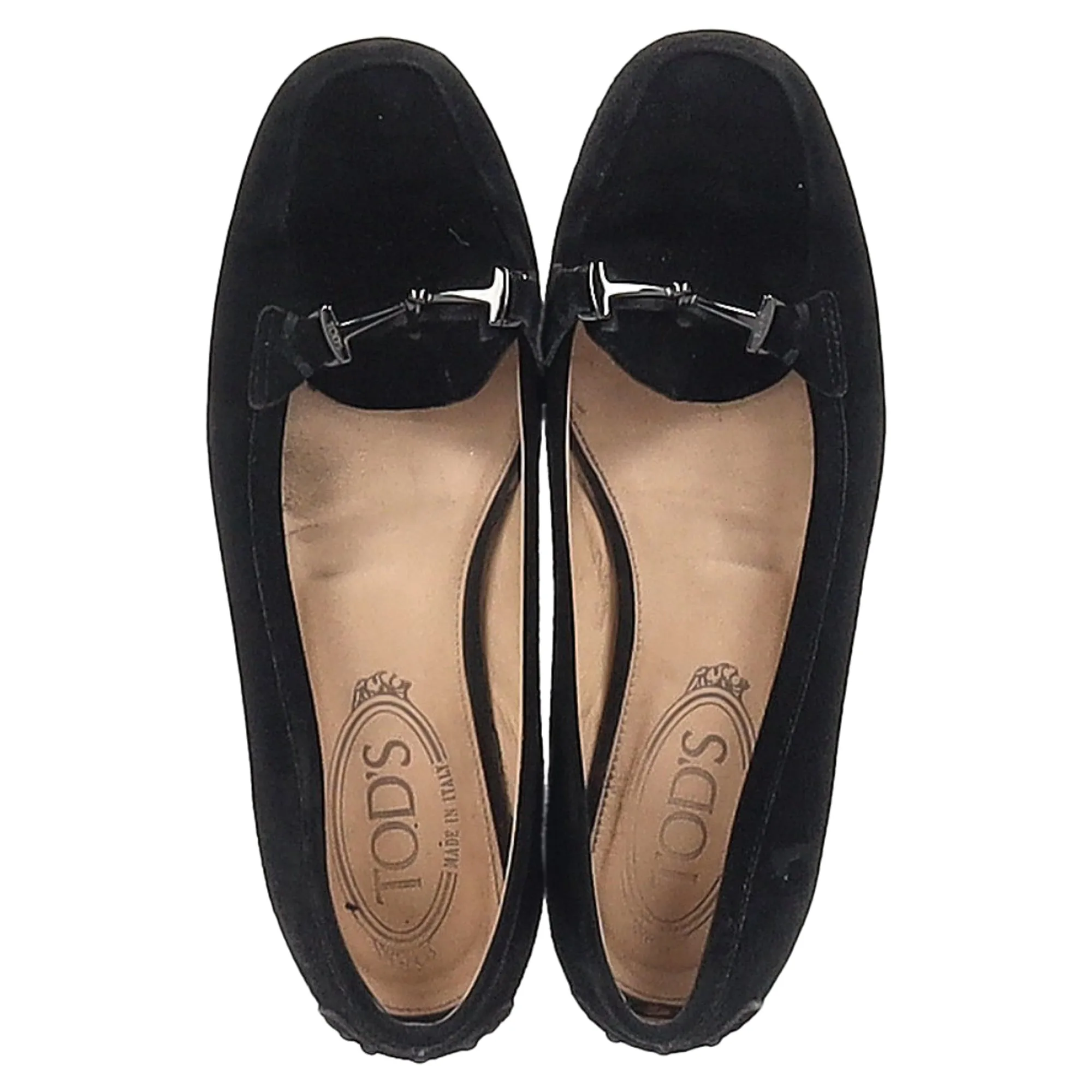 Tod's Loafers in Black Suede