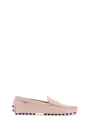 Tod's Women's Crocodile Print Leather Driving Moccas