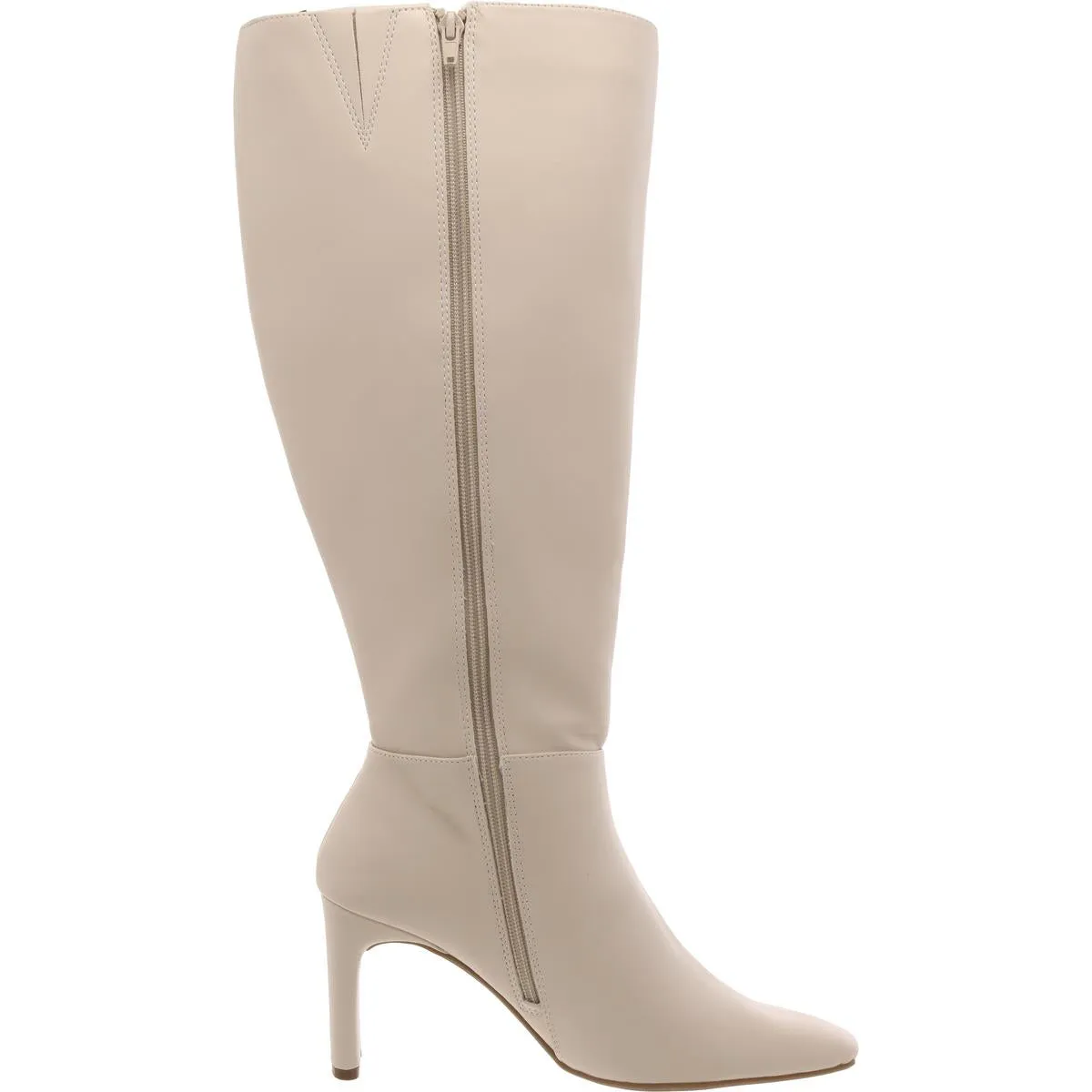 Tristanne Womens Leather Knee-High Boots