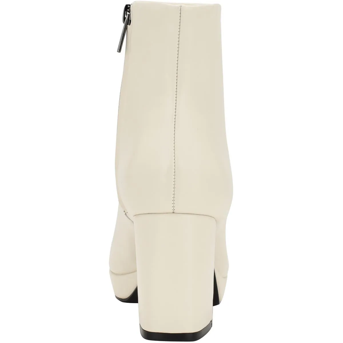 UDA Womens Faux Leather Block heel Booties