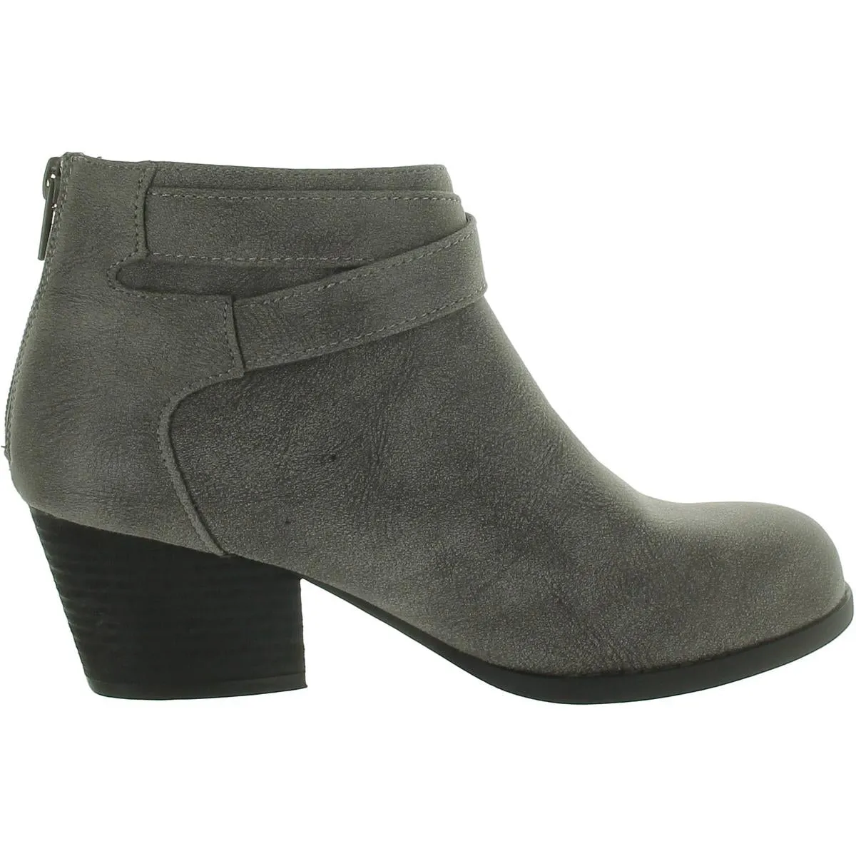 Uttara Womens Faux Suede Ankle Booties