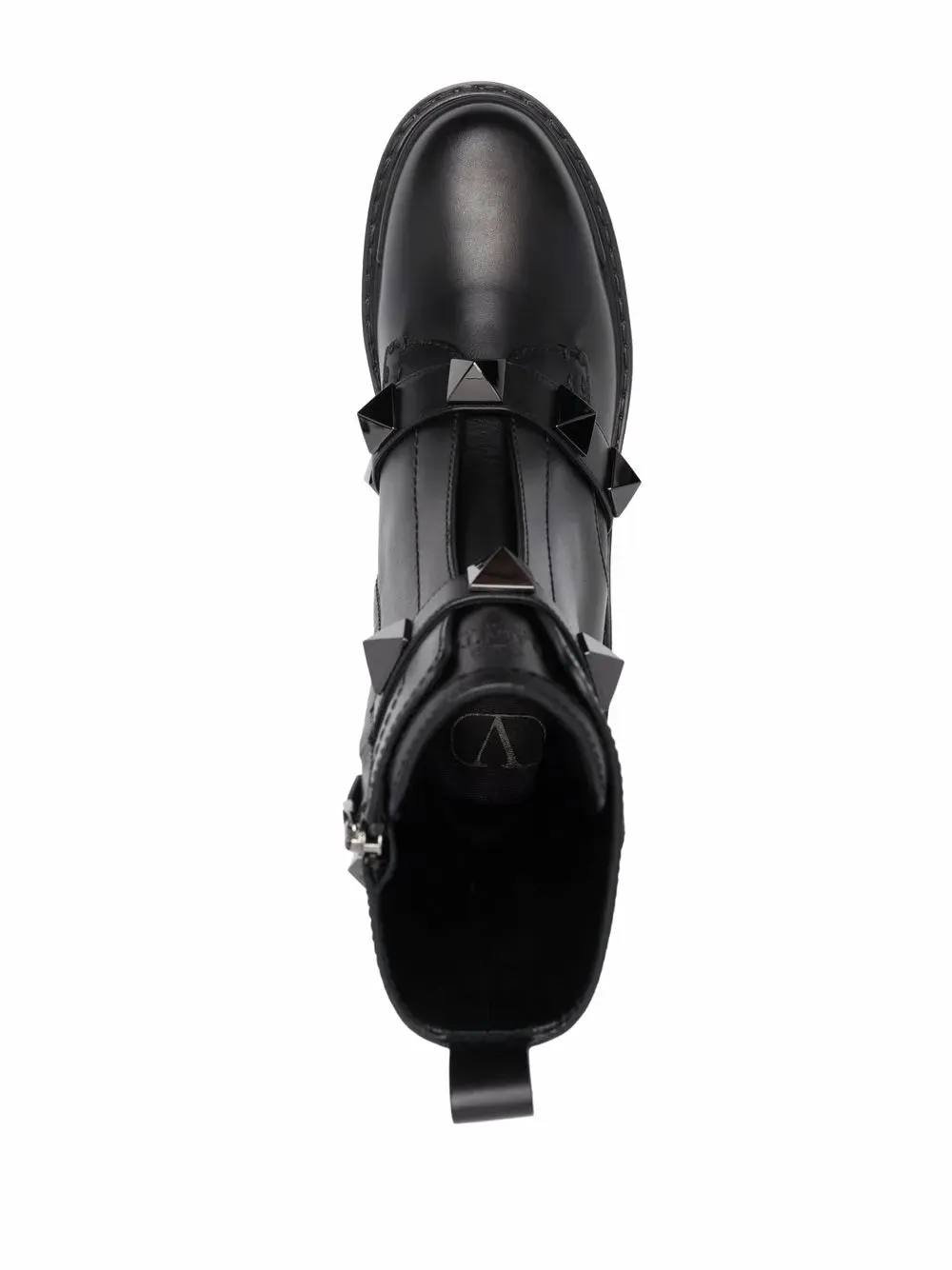 Valentino Roman Stud 40Mm Biker Boots