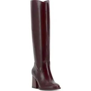 VCLeila2 Womens Solid Leather Knee-High Boots