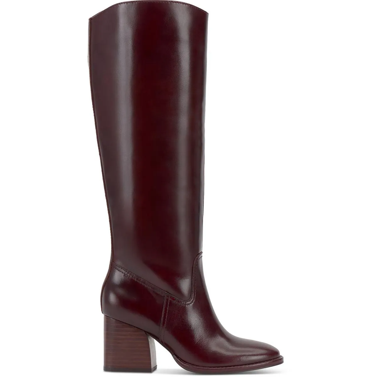 VCLeila2 Womens Solid Leather Knee-High Boots