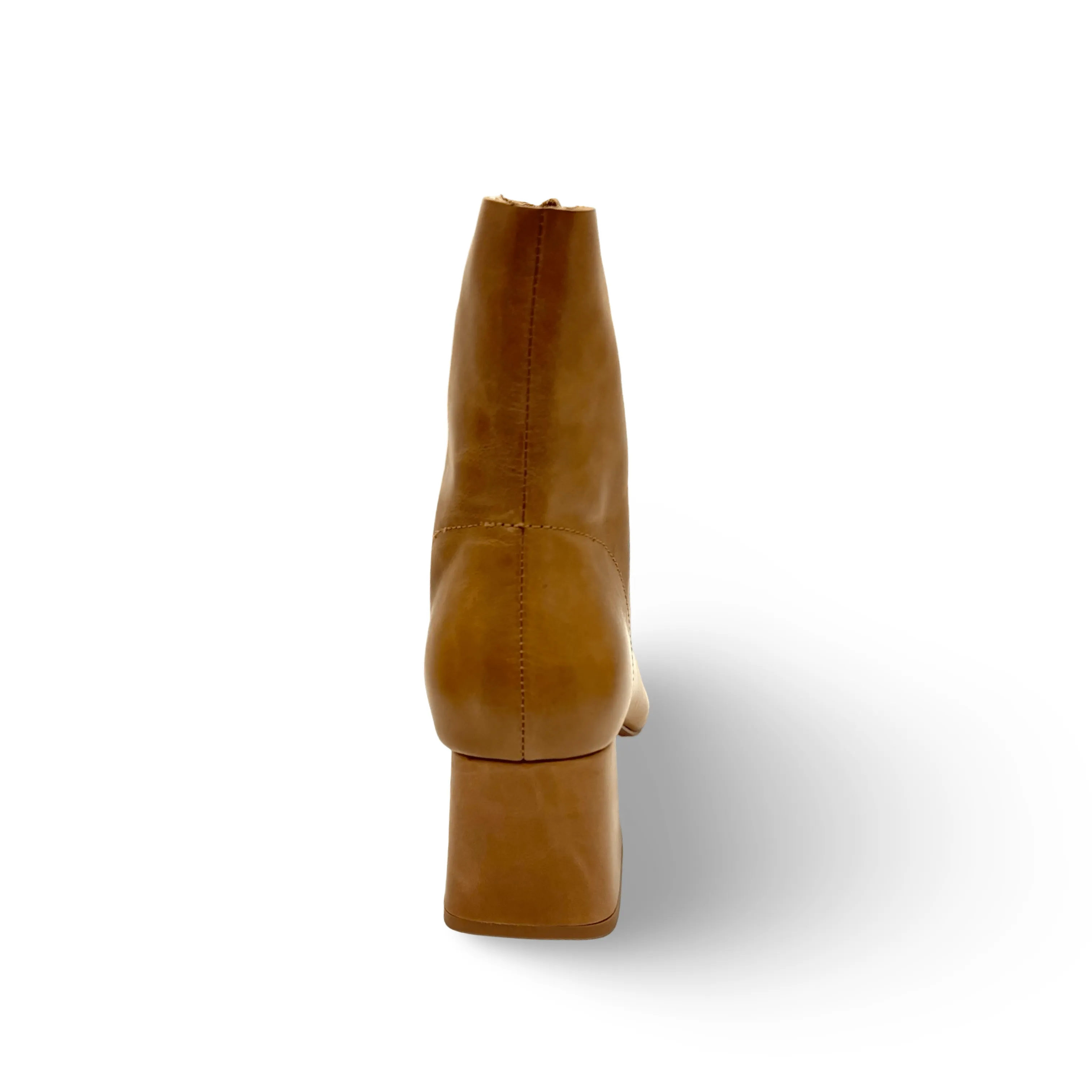 Vella Tan Front Zipper Boot
