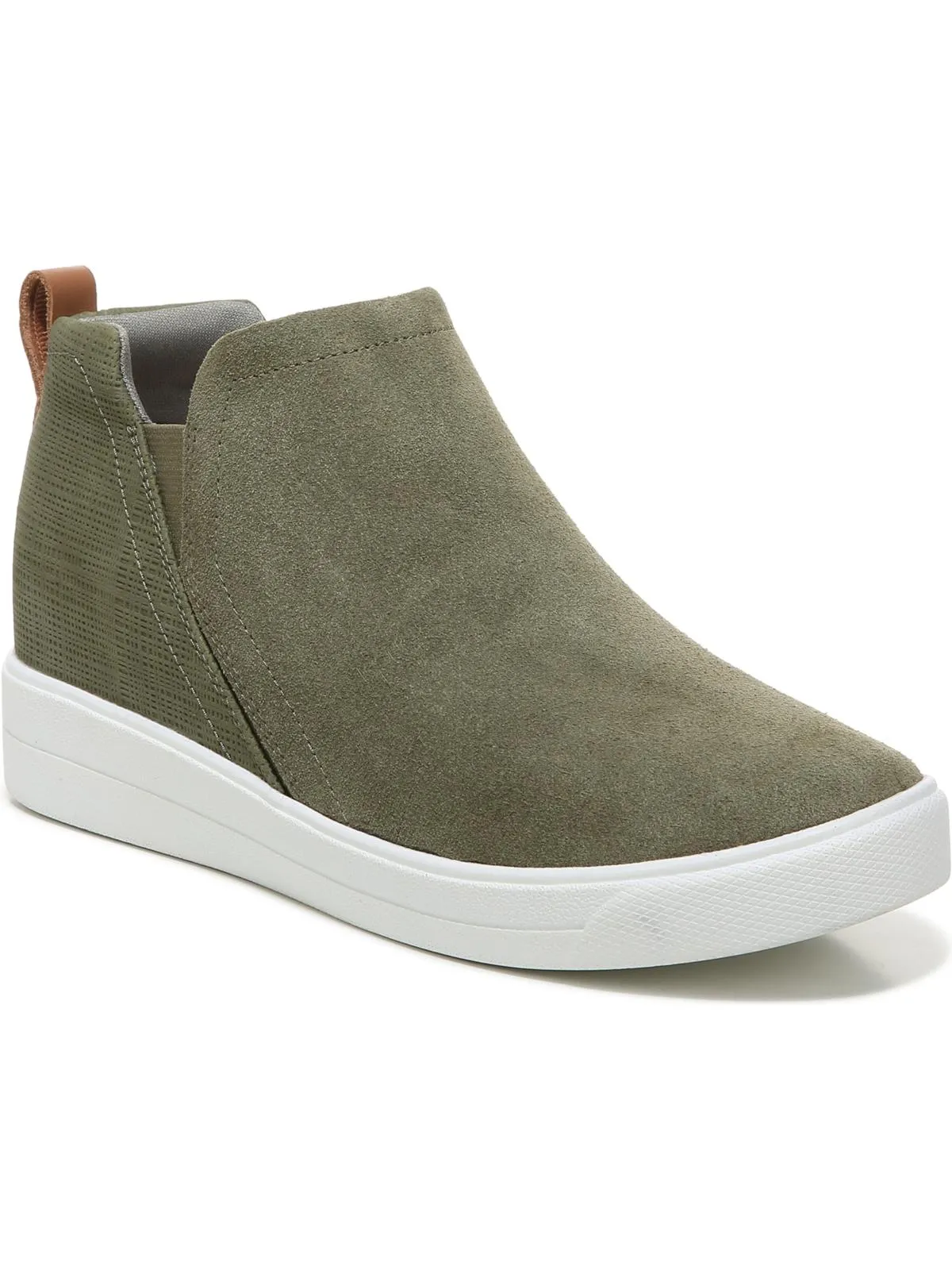 Vera Womens Slip On Wedge Sneaker